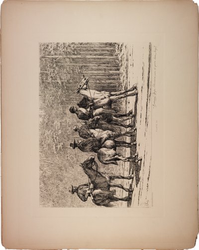 Bummers, 1876 by Edwin Austin Forbes